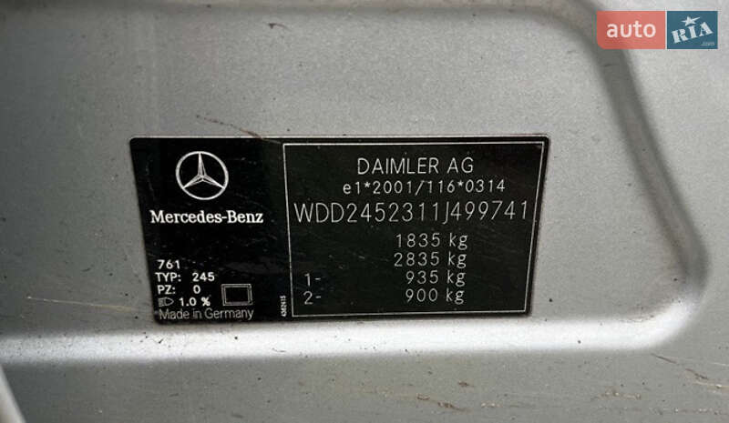 Хетчбек Mercedes-Benz B-Class 2009 в Луцьку