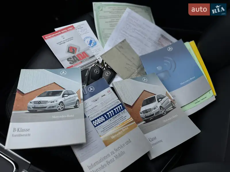Хетчбек Mercedes-Benz B-Class 2009 в Луцьку документ
