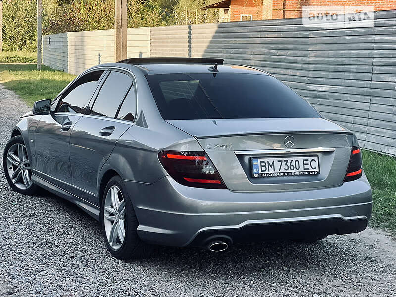 Седан Mercedes-Benz C-Class 2012 в Полтаве