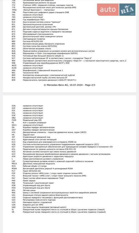 Универсал Mercedes-Benz C-Class 2019 в Одессе фото 3 Универсал Mercedes-Benz C-Class 2019 в Одессе