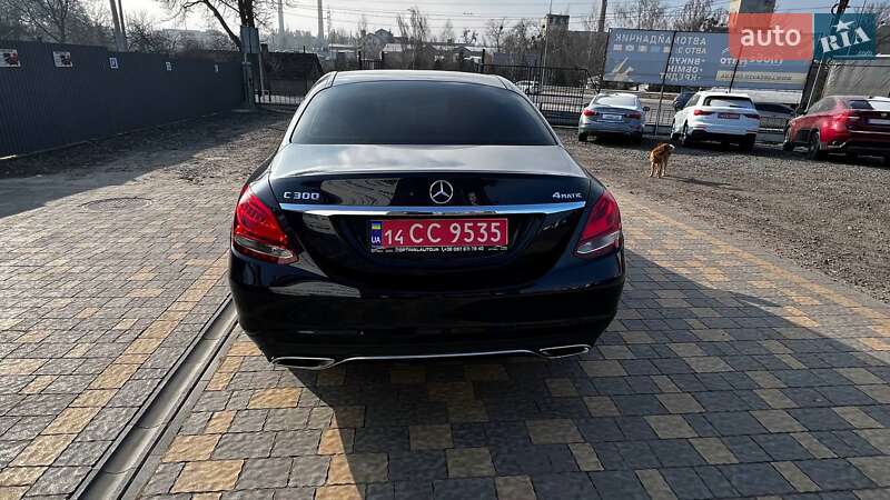 Седан Mercedes-Benz C-Class 2017 в Львове