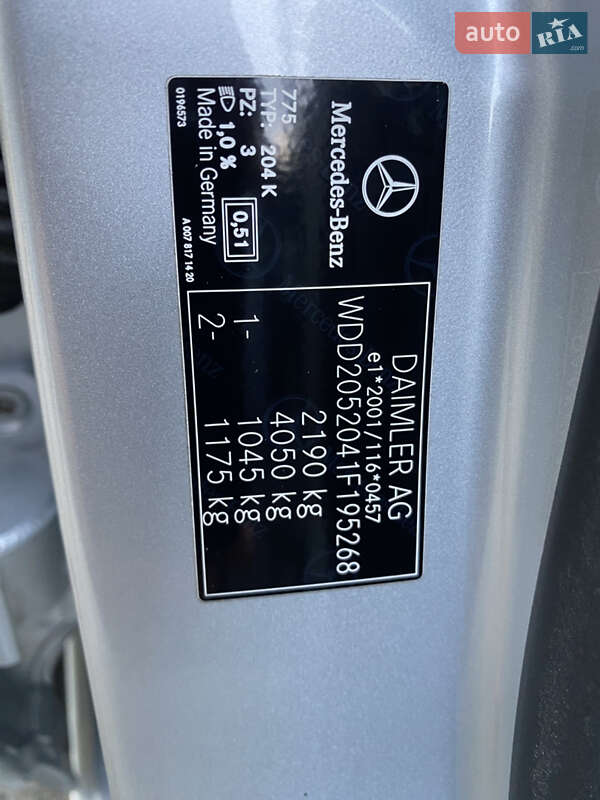 Універсал Mercedes-Benz C-Class 2015 в Києві