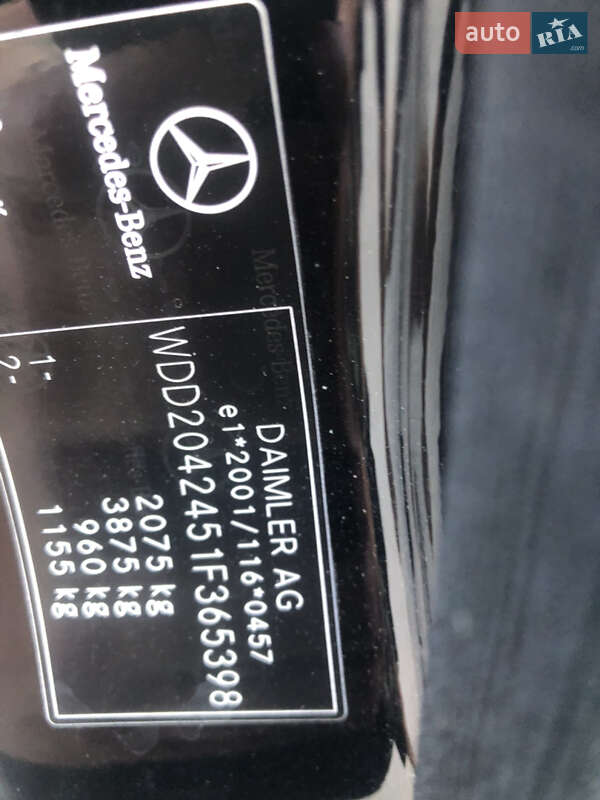 Универсал Mercedes-Benz C-Class 2009 в Луцке фото 11 Универсал Mercedes-Benz C-Class 2009 в Луцке