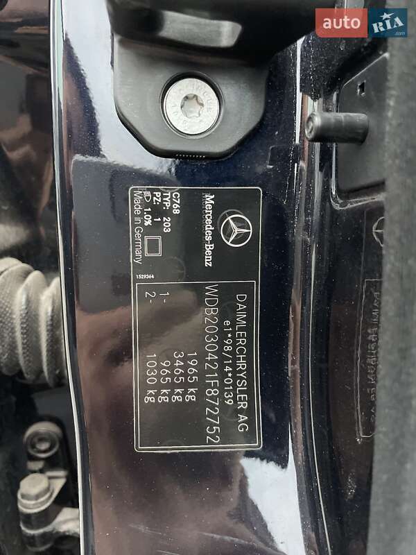 Седан Mercedes-Benz C-Class 2006 в Києві фото 25 Седан Mercedes-Benz C-Class 2006 в Києві