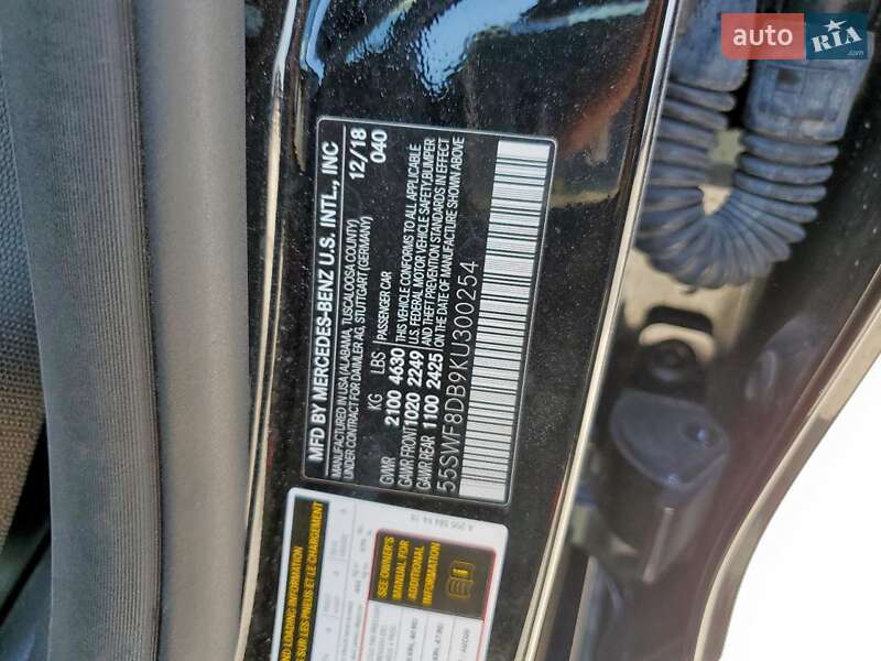 Седан Mercedes-Benz C-Class 2019 в Львові фото 13 Седан Mercedes-Benz C-Class 2019 в Львові