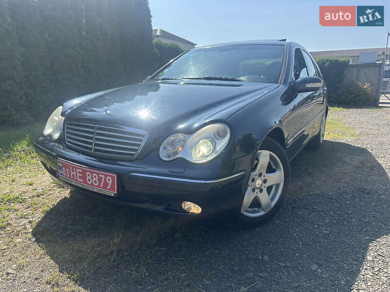 Седан Mercedes-Benz C-Class 2003 в Дерно фото 11 Седан Mercedes-Benz C-Class 2003 в Дерно
