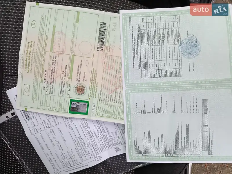 Мінівен Mercedes-Benz Citan 2018 в Дубні документ