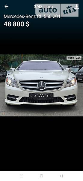 Mercedes-Benz CL-Class 2011