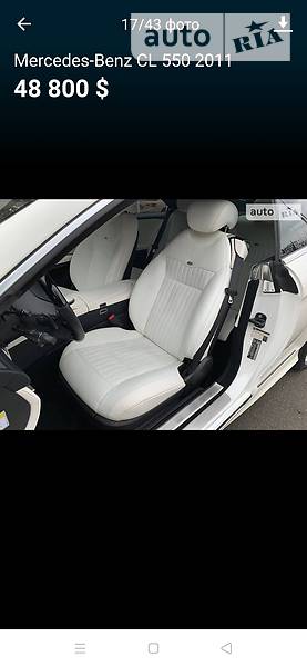 Купе Mercedes-Benz CL-Class 2011 в Ізмаїлі