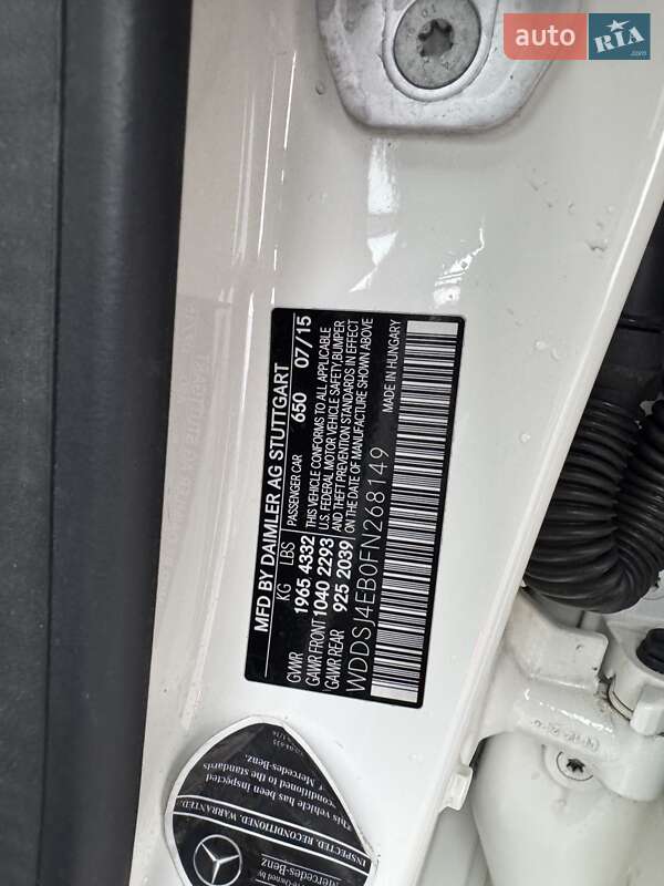 Седан Mercedes-Benz CLA-Class 2015 в Рівному