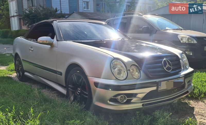 Кабриолет Mercedes-Benz CLK-Class 1998 в Полтаве