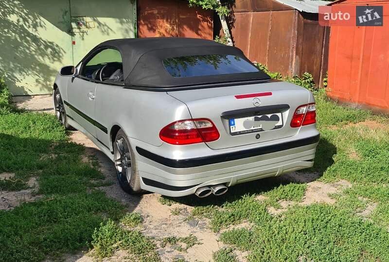Кабриолет Mercedes-Benz CLK-Class 1998 в Полтаве