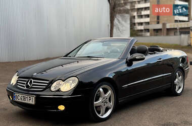 Кабриолет Mercedes-Benz CLK-Class 2003 в Львове