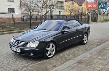 Кабриолет Mercedes-Benz CLK-Class 2003 в Львове