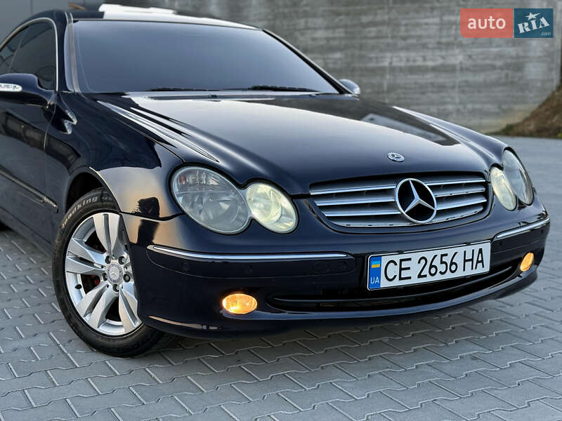 Купе Mercedes-Benz CLK-Class 2002 в Черновцах