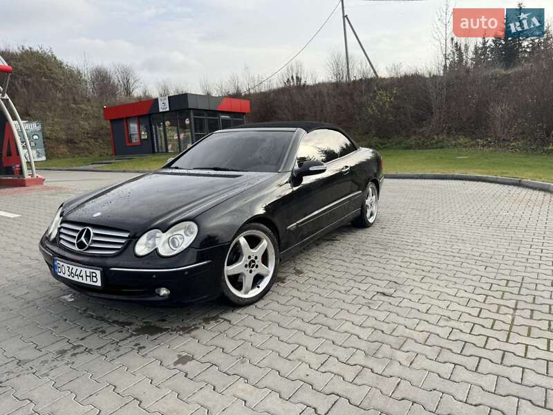 Кабріолет Mercedes-Benz CLK-Class 2003 в Тернополі