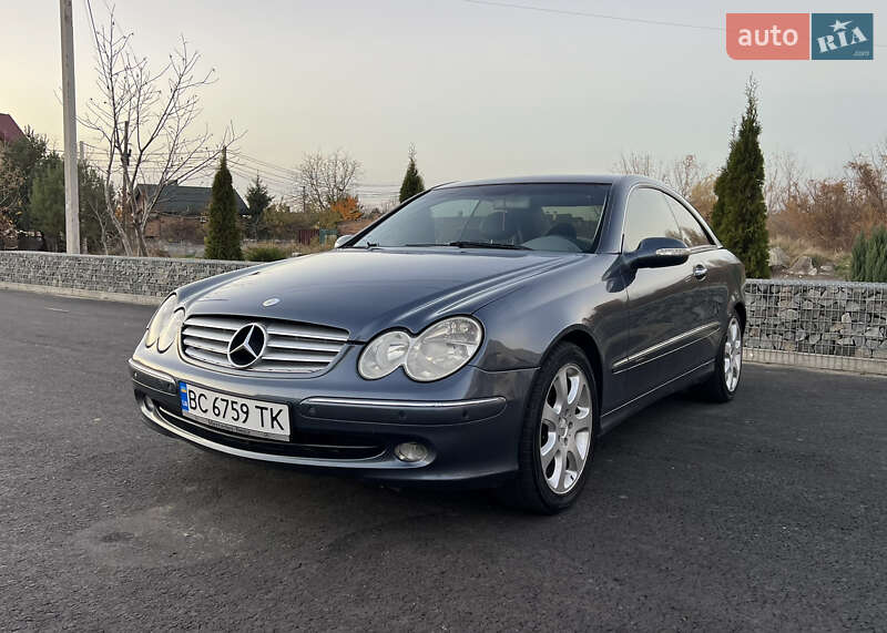 Купе Mercedes-Benz CLK-Class 2002 в Львові