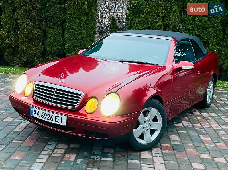 Кабриолет Mercedes-Benz CLK-Class 2001 в Ивано-Франковске