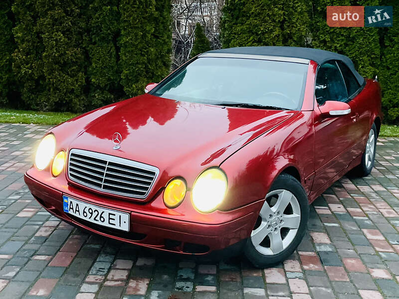 Кабриолет Mercedes-Benz CLK-Class 2001 в Ивано-Франковске