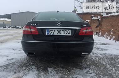 Седан Mercedes-Benz E-Class 2010 в Чернівцях