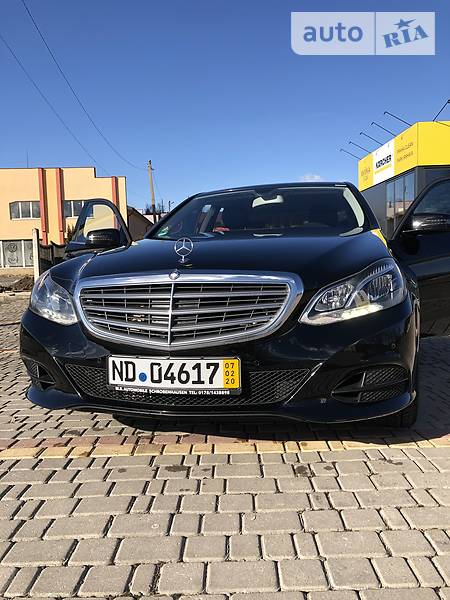 Седан Mercedes-Benz E-Class 2014 в Иршаве