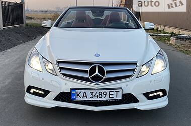 Кабриолет Mercedes-Benz E-Class 2010 в Киеве