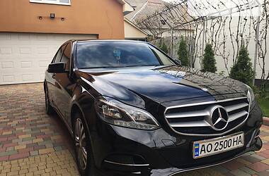 Седан Mercedes-Benz E-Class 2014 в Иршаве