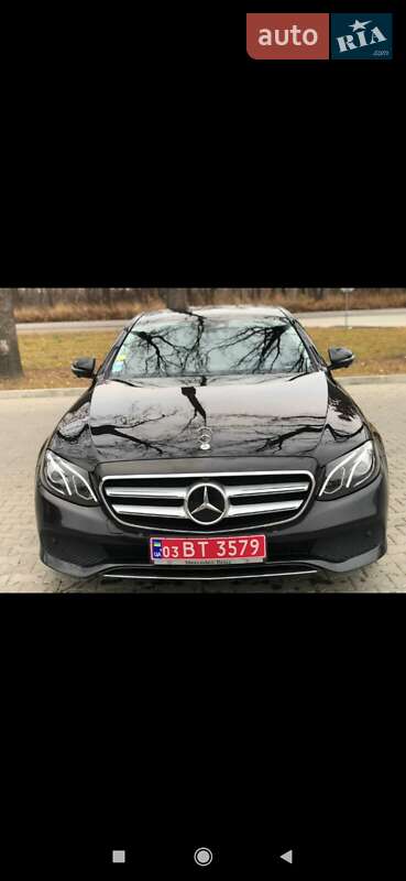 Седан Mercedes-Benz E-Class 2017 в Киеве