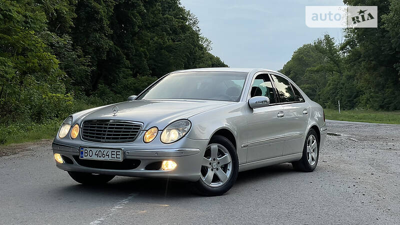 Седан Mercedes-Benz E-Class 2002 в Тернополе