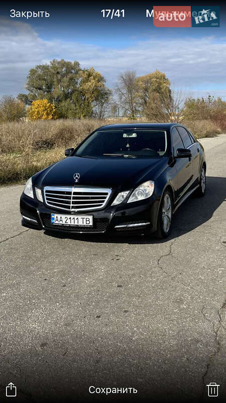 Седан Mercedes-Benz E-Class 2012 в Мироновке