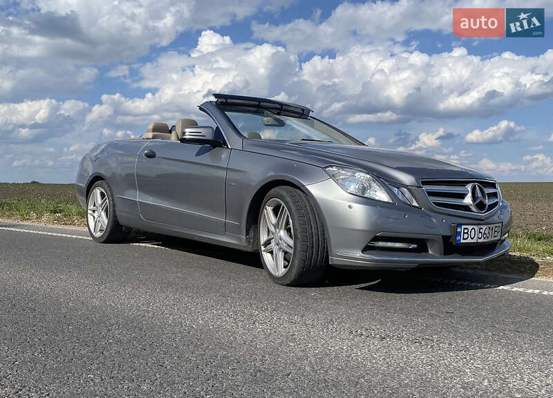 Кабріолет Mercedes-Benz E-Class 2010 в Тернополі
