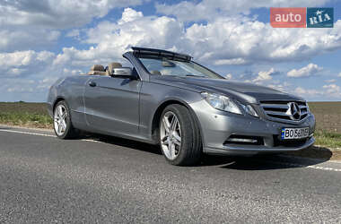 Кабриолет Mercedes-Benz E-Class 2010 в Тернополе