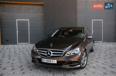 Седан Mercedes-Benz E-Class 2013 в Тернополе