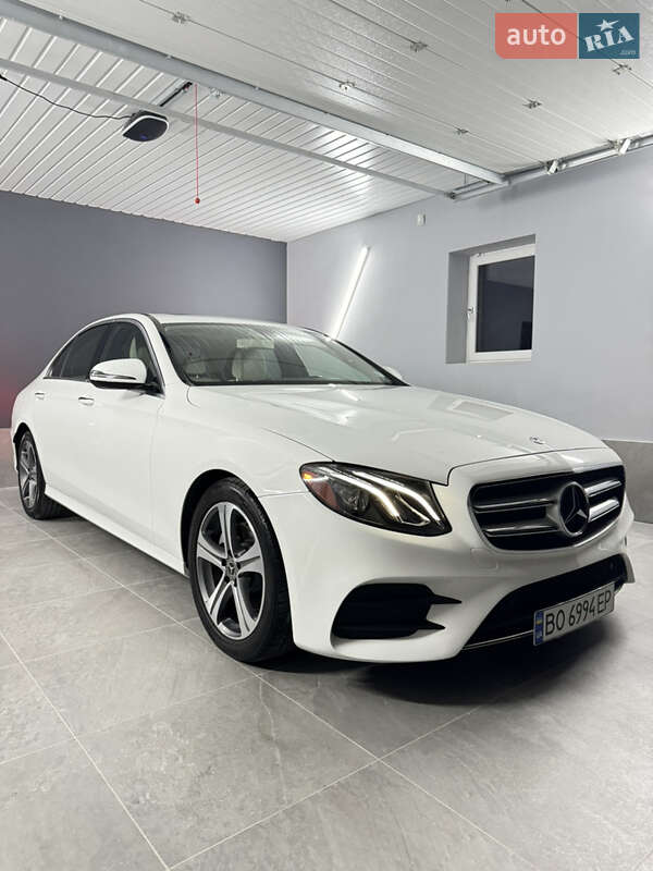 Седан Mercedes-Benz E-Class 2019 в Тернополі
