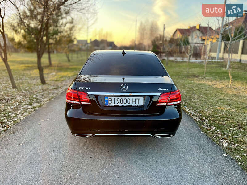 Седан Mercedes-Benz E-Class 2015 в Полтаві