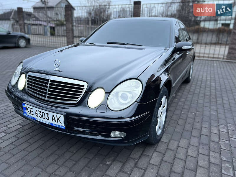 Седан Mercedes-Benz E-Class 2004 в Дніпрі фото 3 Седан Mercedes-Benz E-Class 2004 в Дніпрі