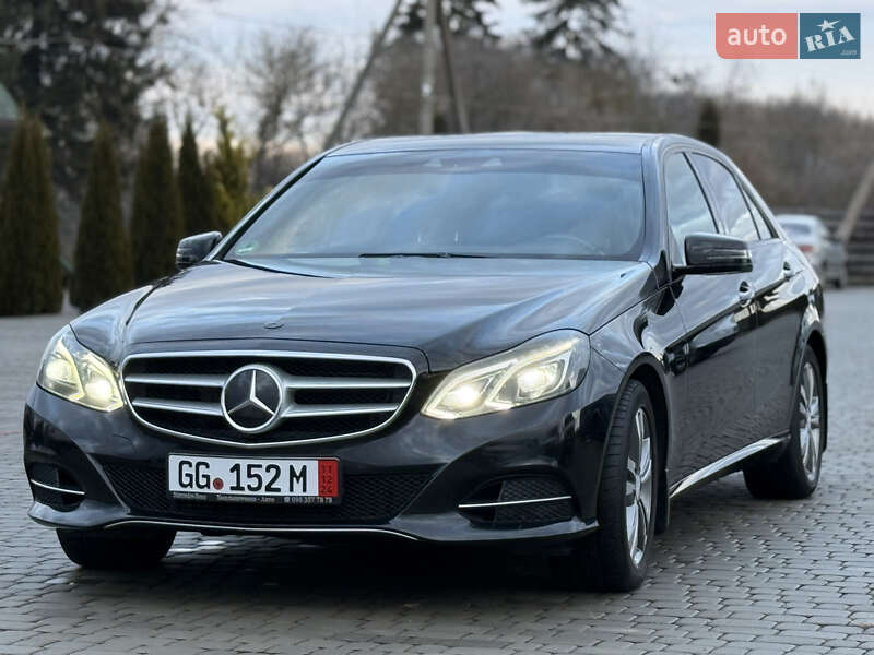 Mercedes-Benz E-Class 2013