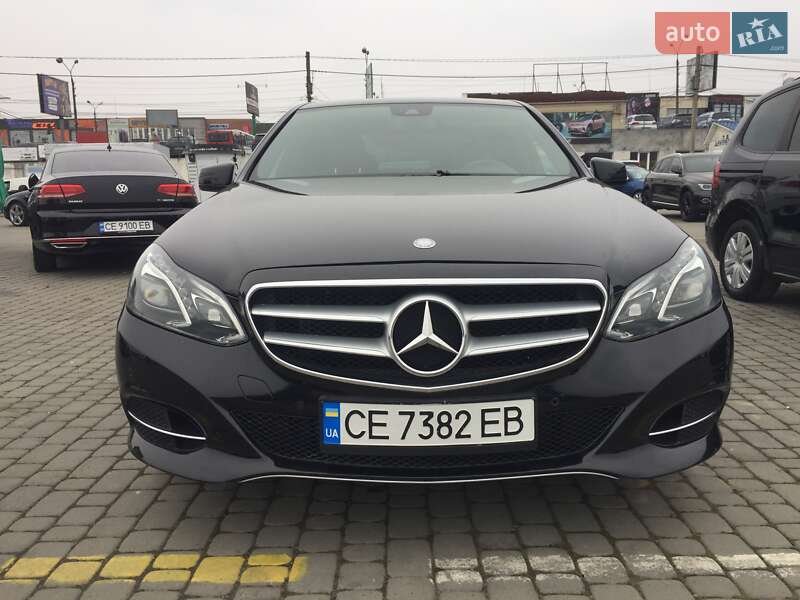 Седан Mercedes-Benz E-Class 2014 в Черновцах