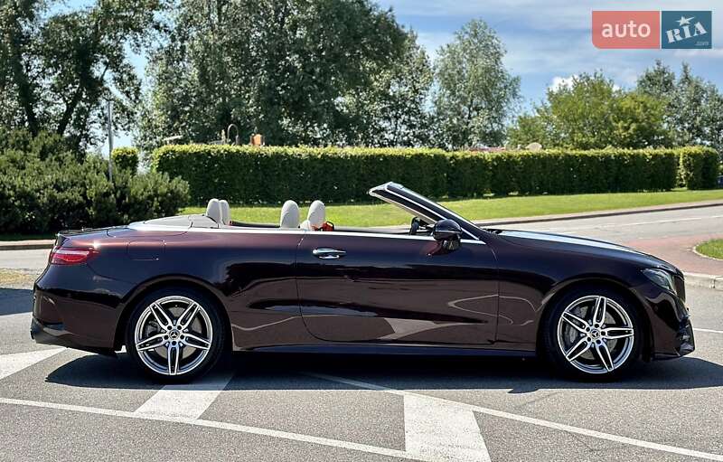 Кабриолет Mercedes-Benz E-Class 2018 в 