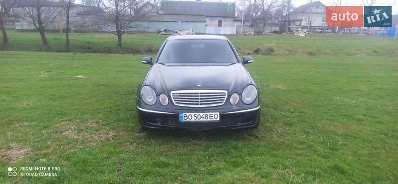 Седан Mercedes-Benz E-Class 2002 в 