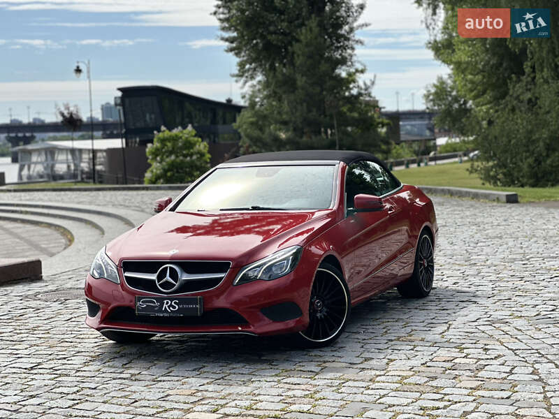 Кабриолет Mercedes-Benz E-Class 2014 в Киеве
