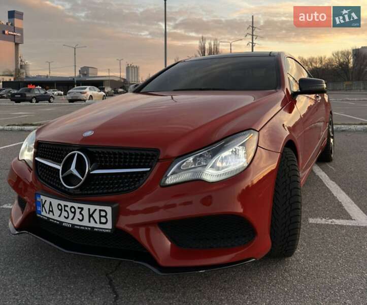 Купе Mercedes-Benz E-Class 2013 в Львове