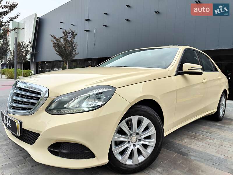 Mercedes-Benz E-Class 2013