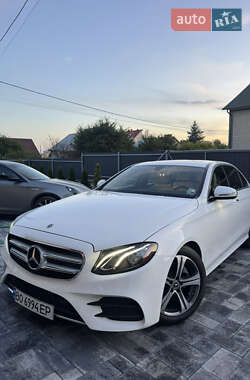 Седан Mercedes-Benz E-Class 2019 в 
