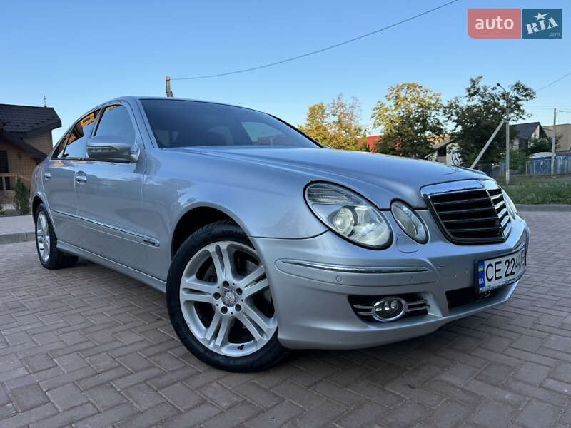 Седан Mercedes-Benz E-Class 2008 в Новоднестровске