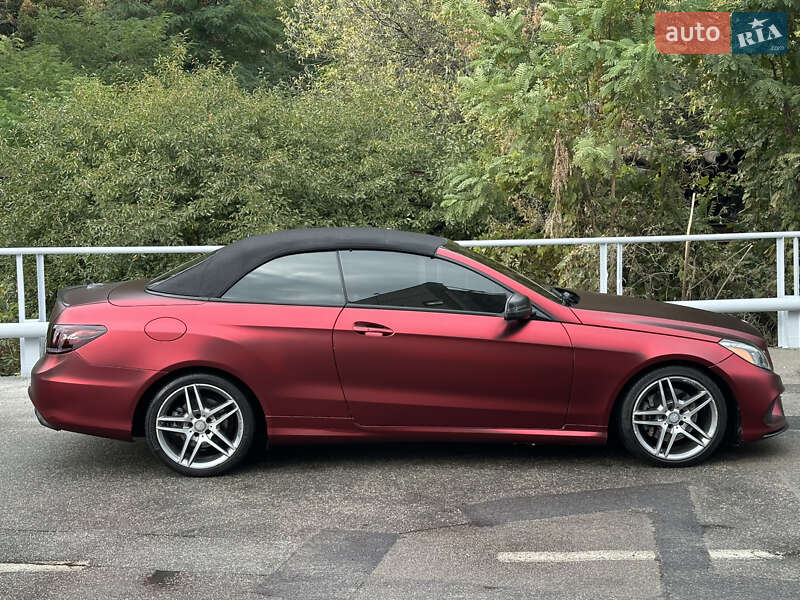 Кабриолет Mercedes-Benz E-Class 2016 в Киеве