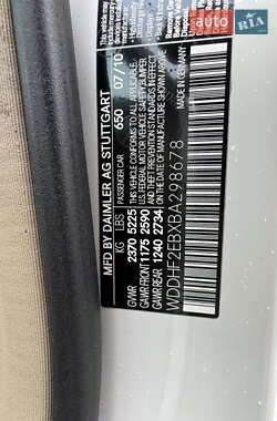 Седан Mercedes-Benz E-Class 2011 в 