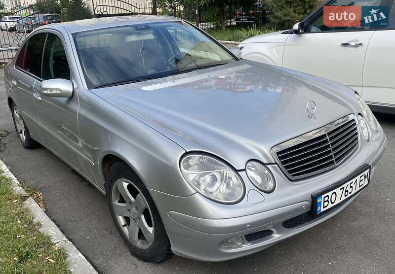 Седан Mercedes-Benz E-Class 2005 в Тернополі фото 3 Седан Mercedes-Benz E-Class 2005 в Тернополі