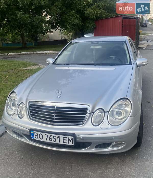 Седан Mercedes-Benz E-Class 2005 в Тернополі фото 7 Седан Mercedes-Benz E-Class 2005 в Тернополі