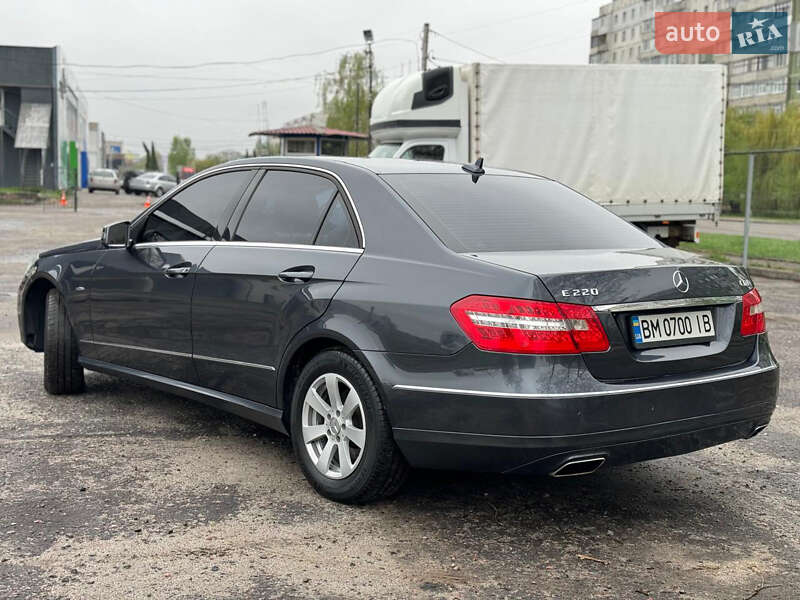 Седан Mercedes-Benz E-Class 2011 в Ромнах фото 11 Седан Mercedes-Benz E-Class 2011 в Ромнах
